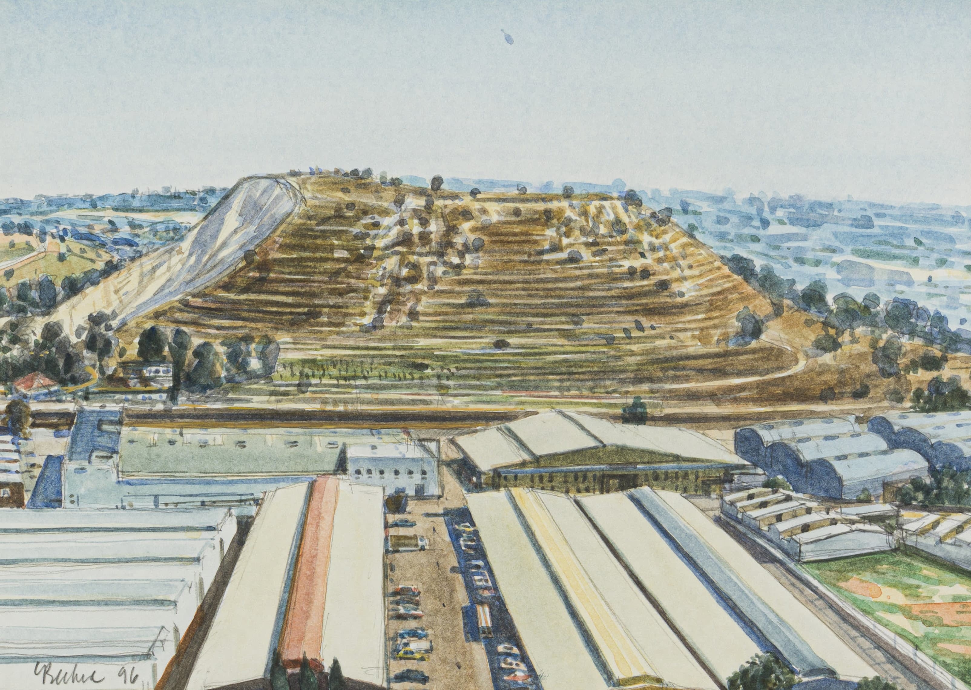 Carl Becker | Mine Dump West of Johannesburg CBD | MutualArt