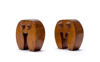 Male and Female Miniatures, two - Pancho Guedes