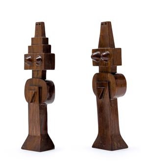 Geometric Male and Female, two - Pancho Guedes