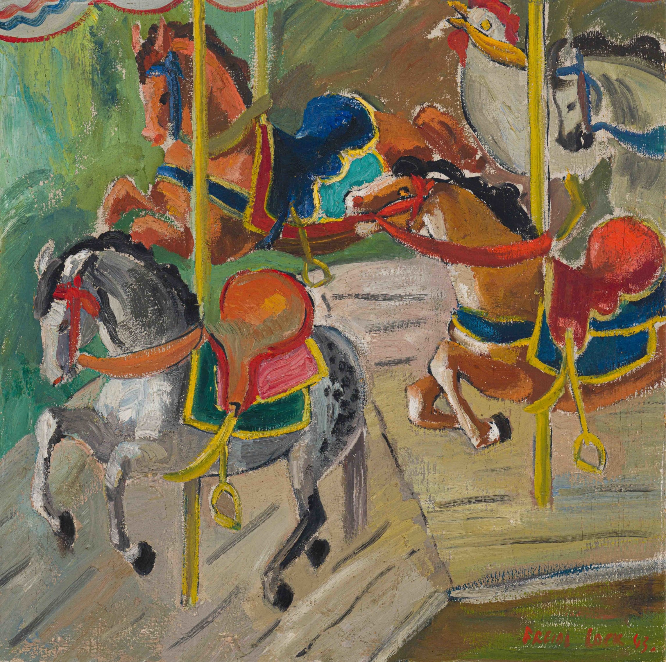 Freida Lock | Merry-Go-Round | MutualArt