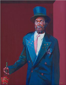 Study for the Ringmaster II (Member of the Troupe III) - Margaret Nel