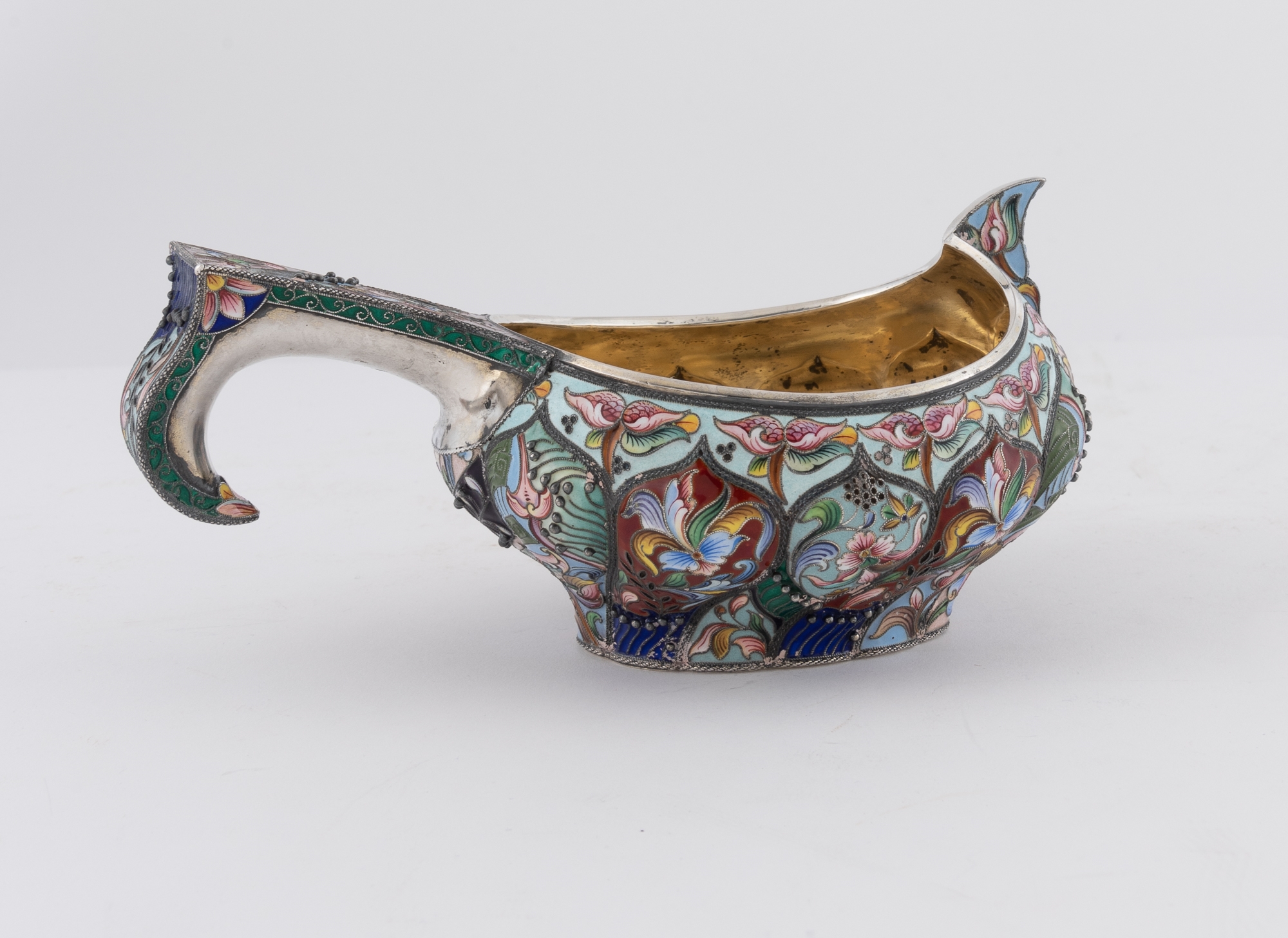 Artwork by Maria Semenova, Length 7 inches (17.8 cm)., Made of Enamel