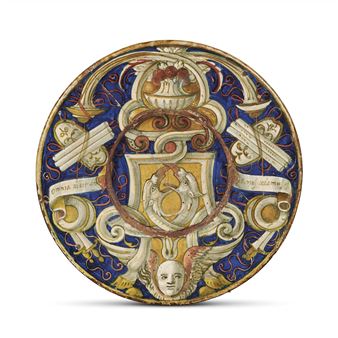 A PLATE (TAGLIERE), GUBBIO, MASTRO GIORGIO, 1531 - Master Giorgio