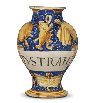 AN EWER, PESARO OR CASTELDURANE, SECOND HALF 16TH CENTURY - Molaroni Pesaro