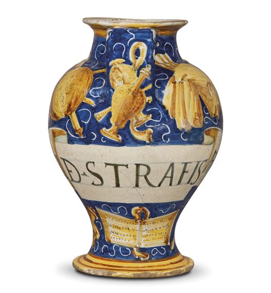 AN EWER, PESARO OR CASTELDURANE, SECOND HALF 16TH CENTURY - Molaroni Pesaro