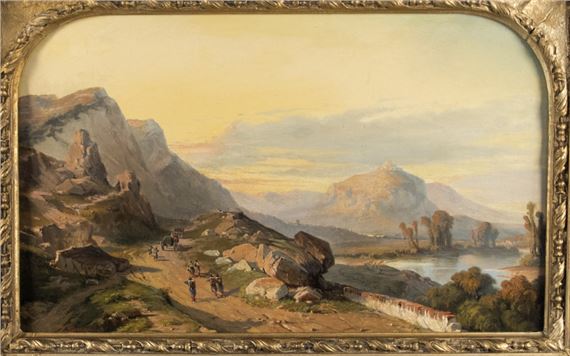 Soldiers in the south of France - E. Richard