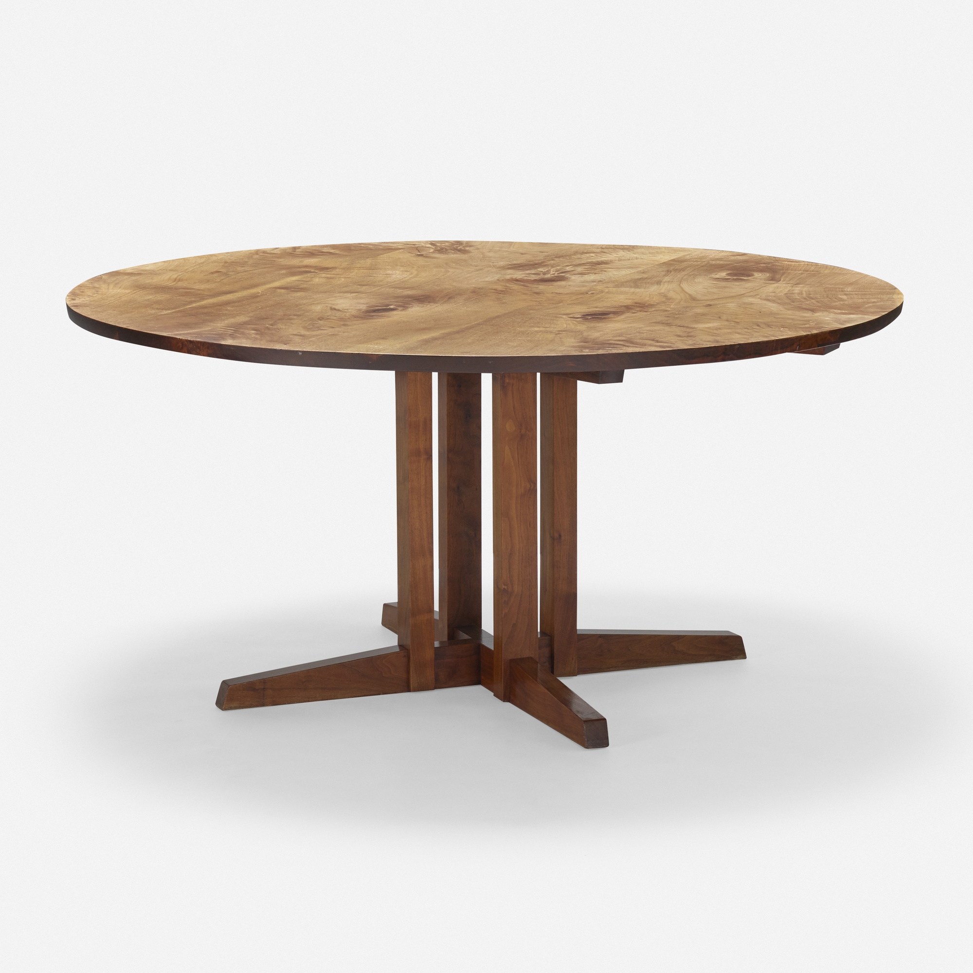 Nakashima Cluster Base dining table (1980) MutualArt