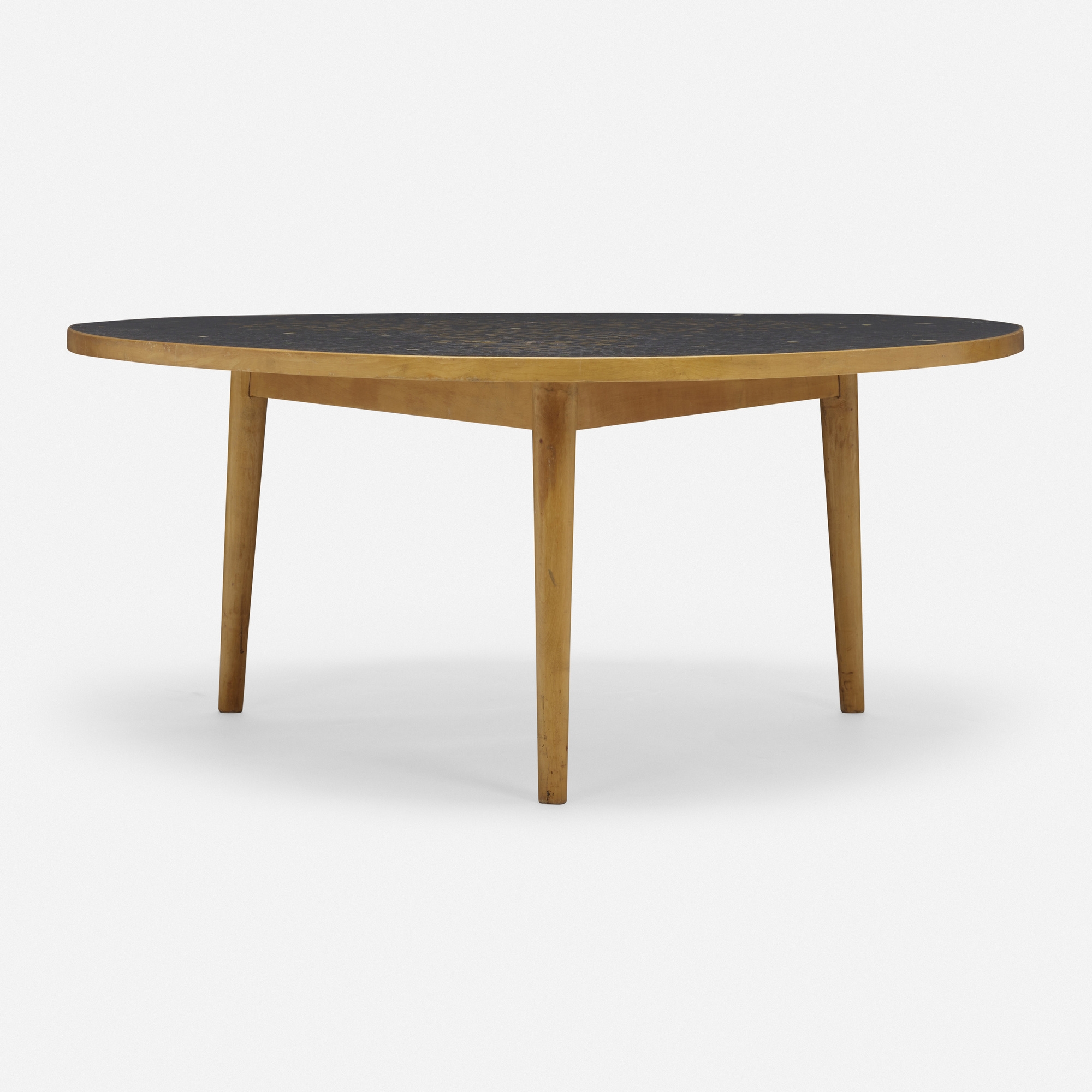 Max Bill | Unique Dreirund coffee table (Circa 1950) | MutualArt