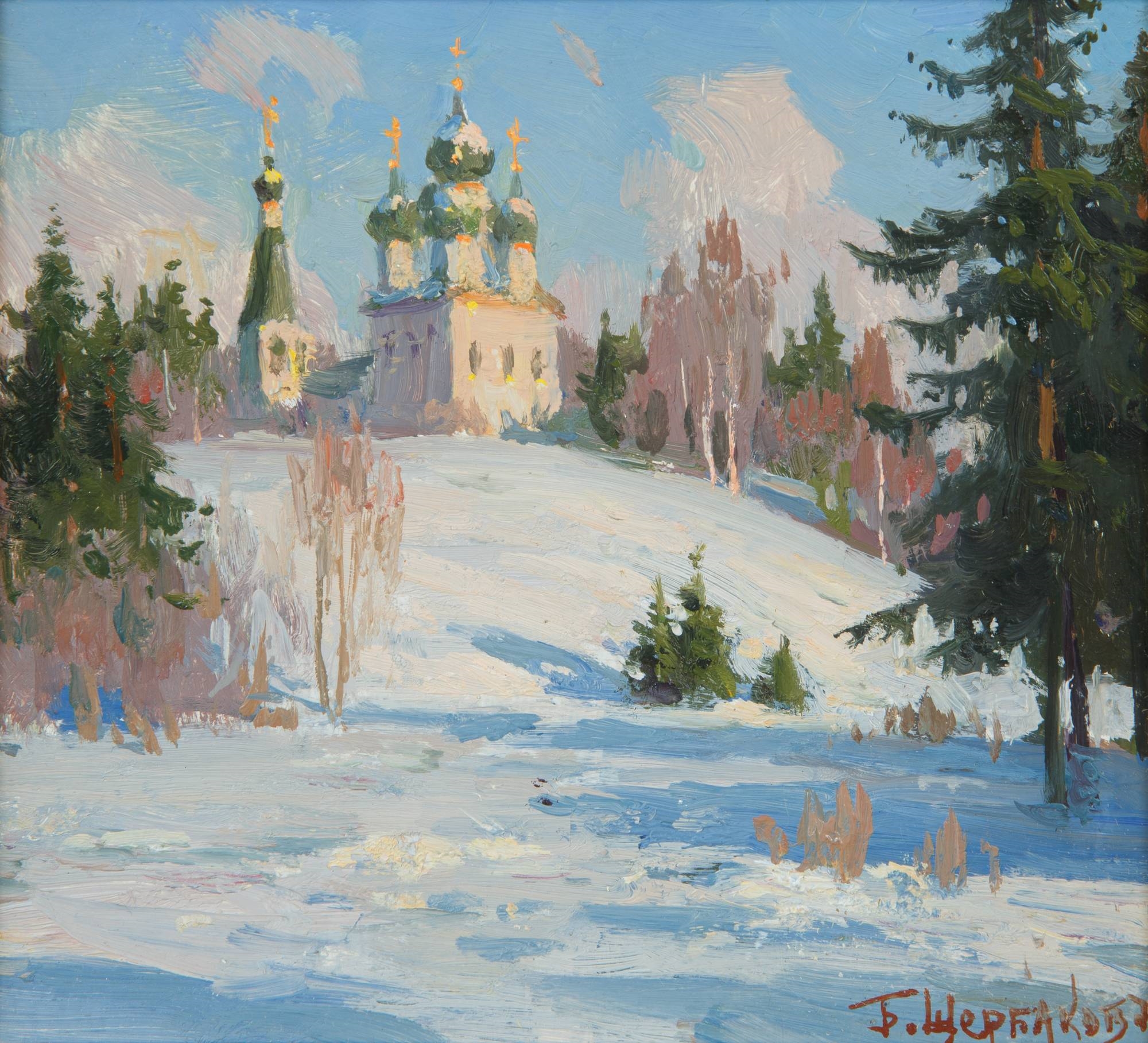 Boris Valentinovich Shcherbakov | Russian Winter | MutualArt 
