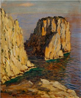 I Faraglioni, Capri Italy - Leonid Romanovitch Sologub