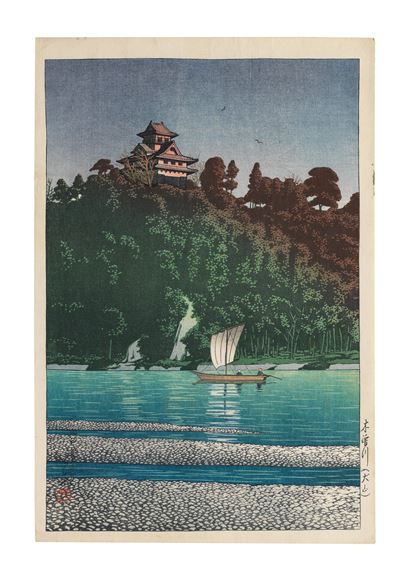 Showa era (1926-1989), dated 1927 by Hasui Kawase, dated 1927