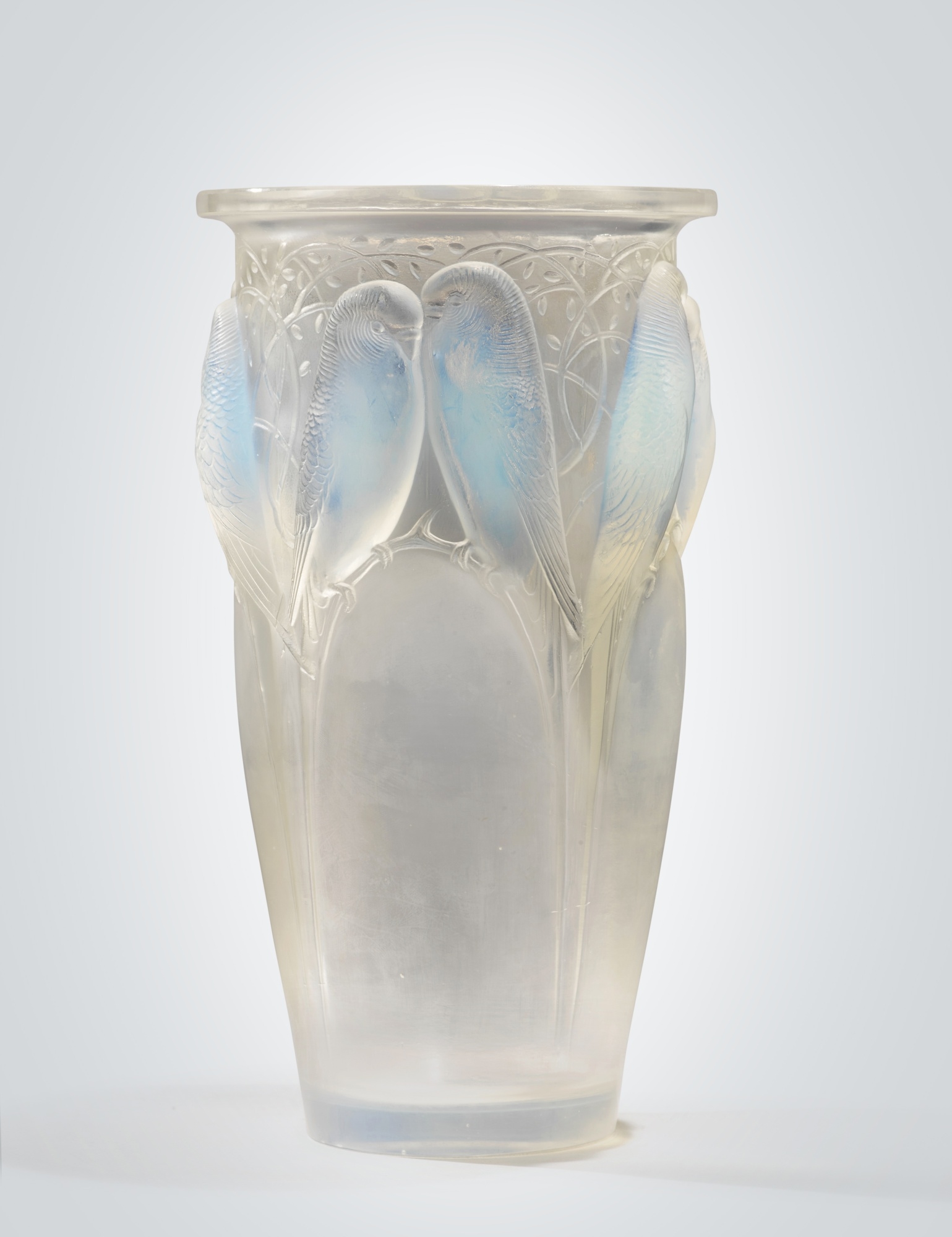 René Lalique Ceylan Vase (1924) MutualArt