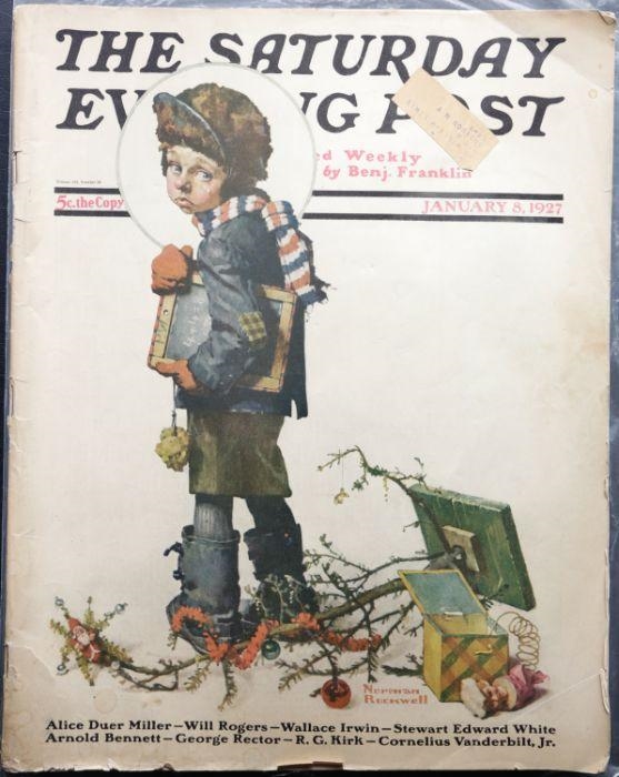 Norman Rockwell | A collection of 18 magazines with illustrated covers ...