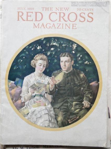 A collection of 22 magazines with illustrated covers by Rockwell. To include three issues of Red Cross (1918 x 2, 1919)