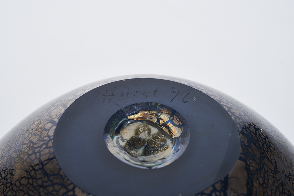 Artwork by Brian Hirst, Three Vases, Made of blown and engraved glass