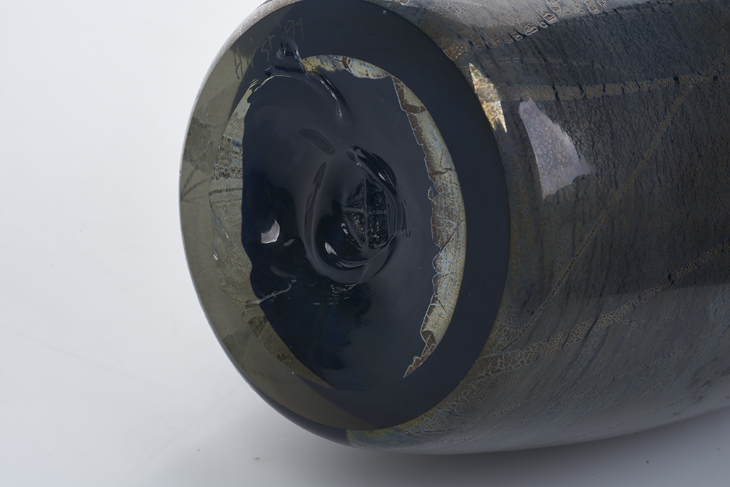 Artwork by Brian Hirst, Three Vases, Made of blown and engraved glass