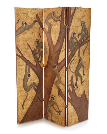 Monkey folding screen - Nancy Jolly
