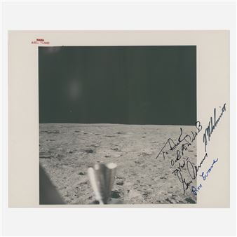 The first human-taken photograph from the surface of another world, Neil Armstrong [Apollo 11], 16-24 July 1969 - Neil Armstrong