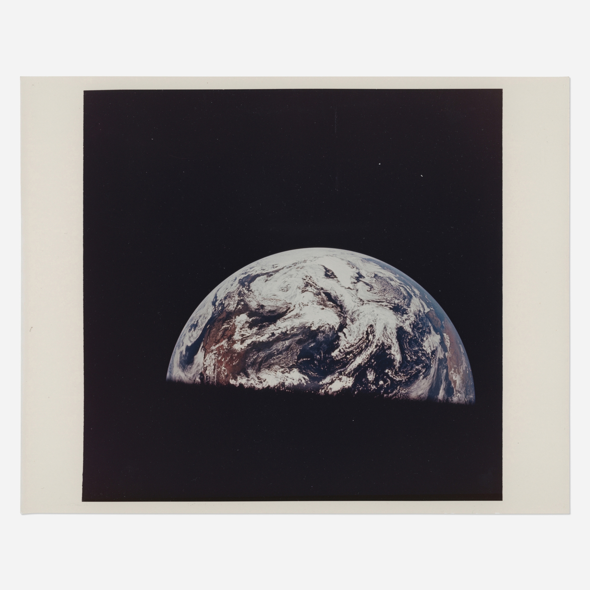 Neil Armstrong | Half Earth from the Apollo 11 spacecraft heading to ...