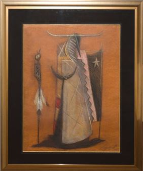 The starry totem pole - Gilbert Dauguet