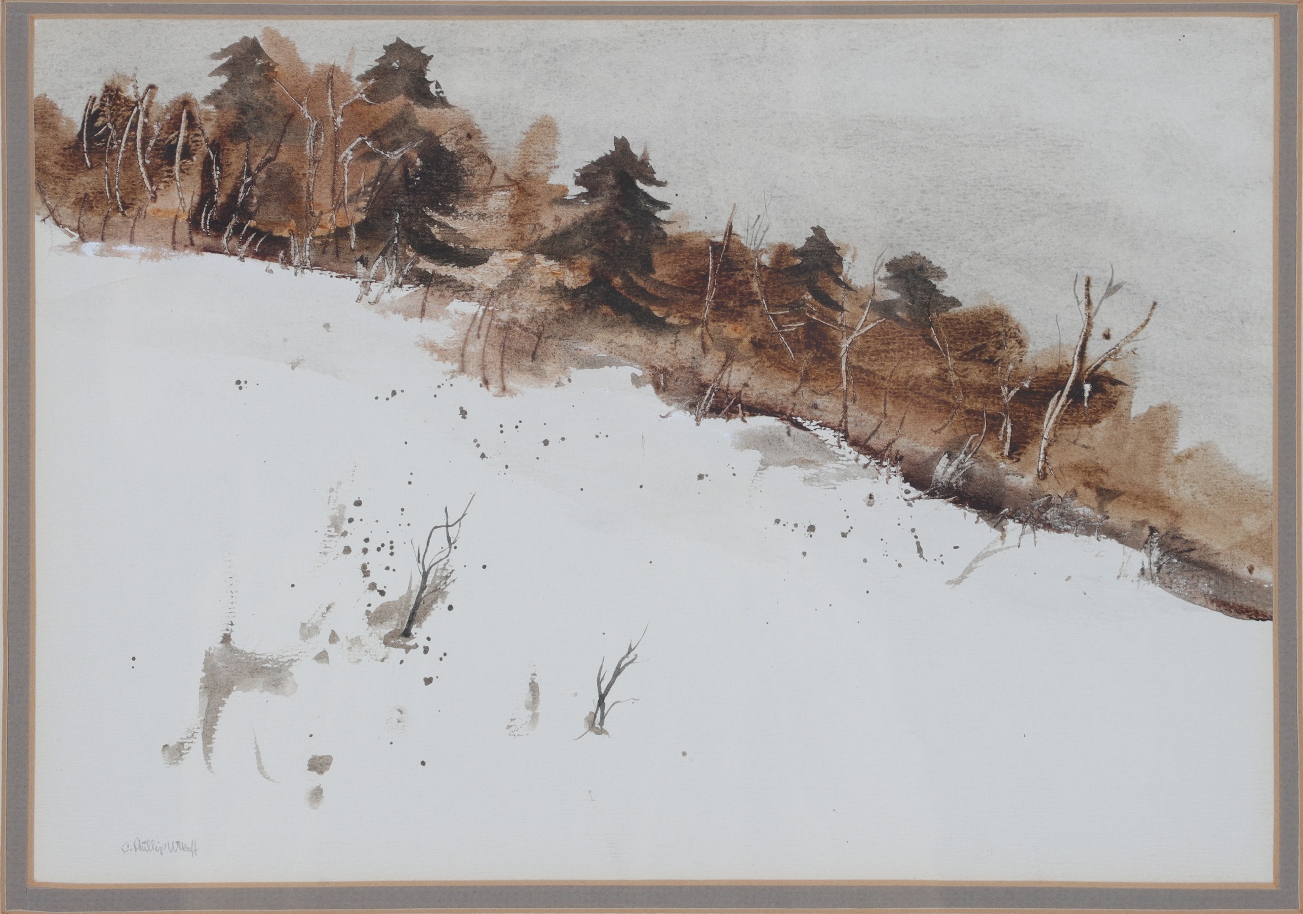 C. Phillip Wikoff | Brandywine Winter | MutualArt