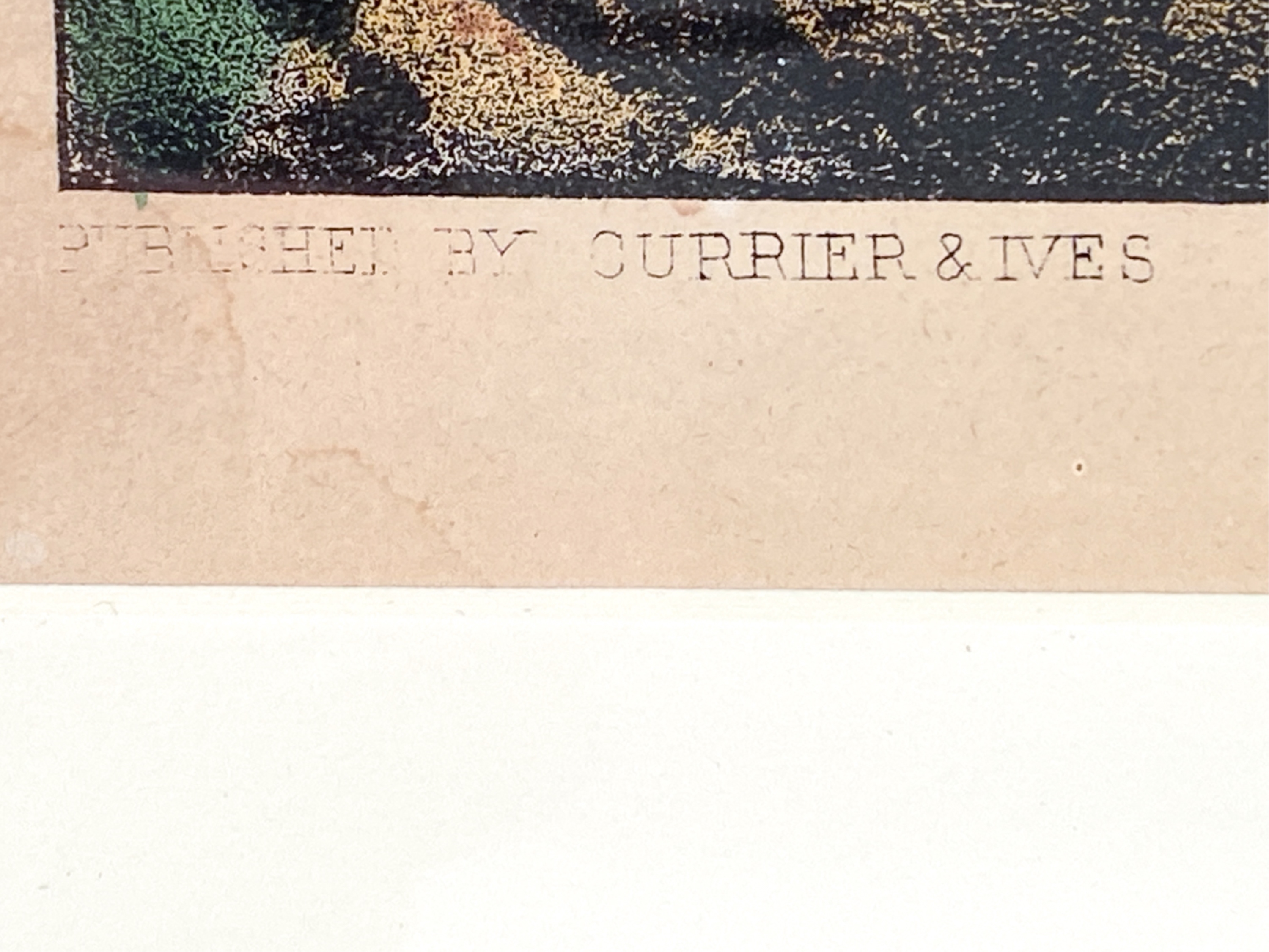 Currier & Ives | CURRIER & IVES THE OLD OAKEN BUCKET LITHOGRAPH | MutualArt