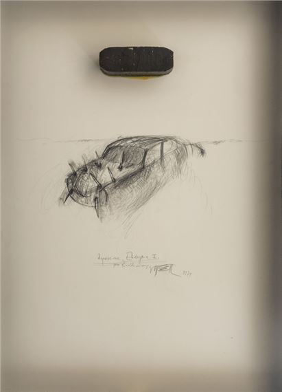 Depressione endogena I by Wolf Vostell, 1977