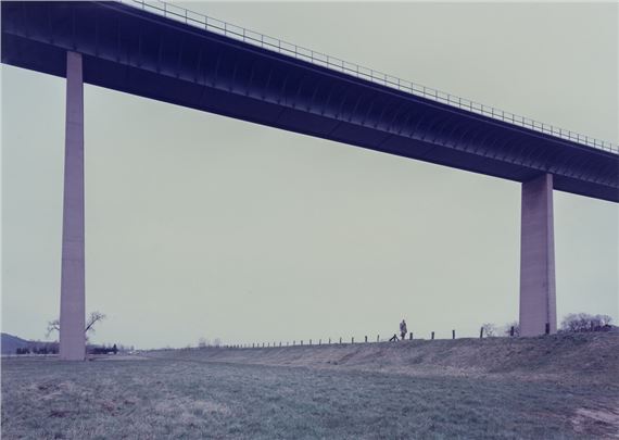 Ruhrtal by Andreas Gursky, 1989