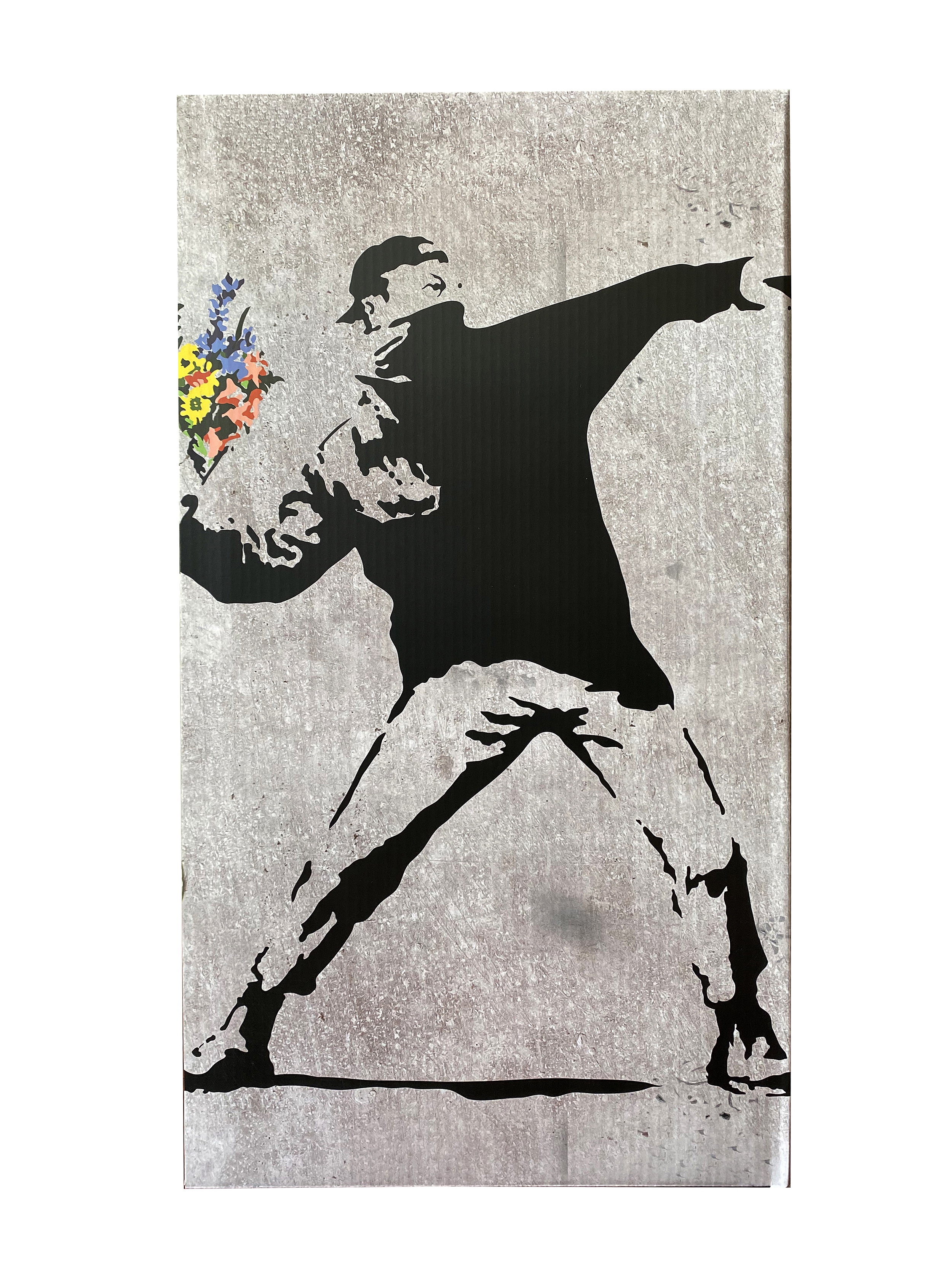Be@rbrick | Banksy Flower Bomber 1000% (2020) | MutualArt