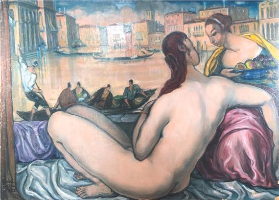 The Venetians, 1975. by André Maire, 1975