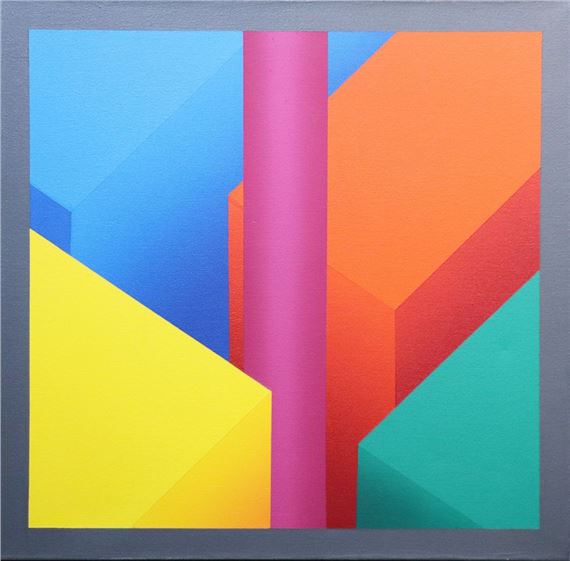 Francis Tansey | INTERLOCKING COLOURS | MutualArt