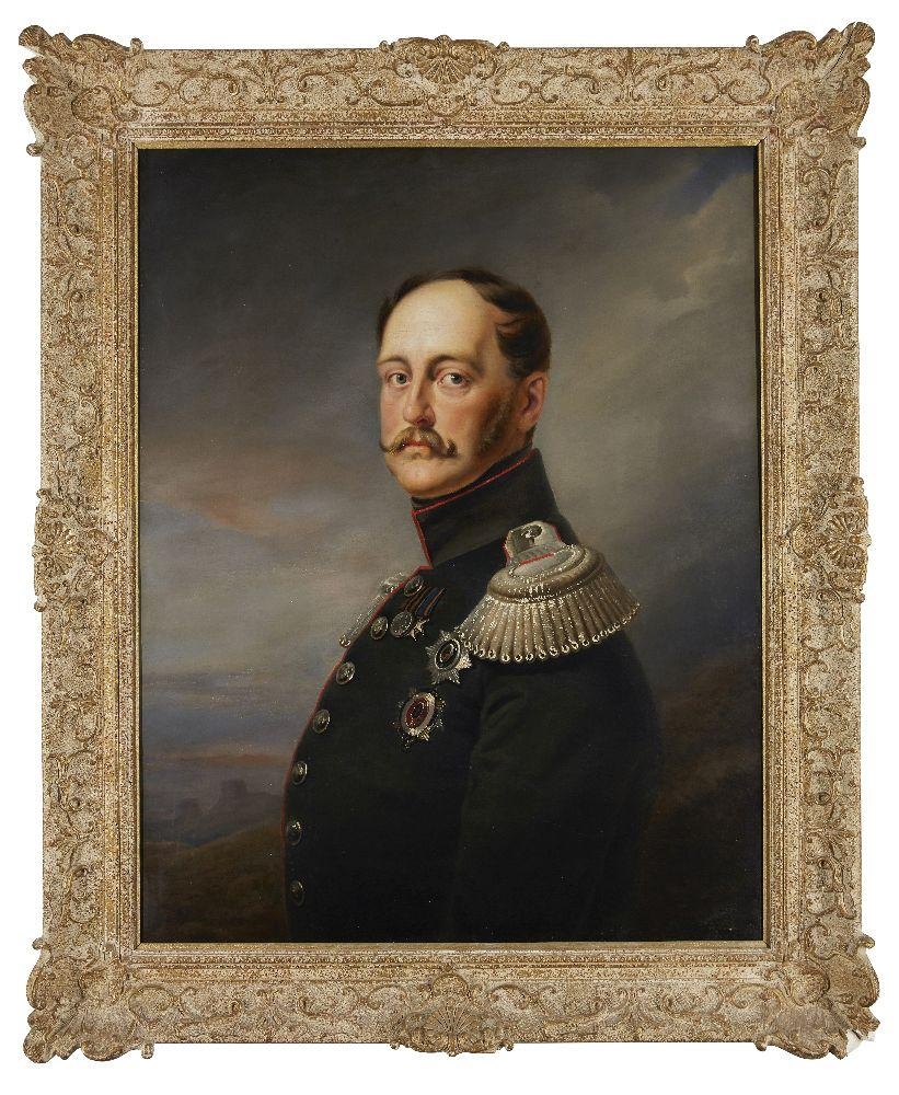 Franz Krüger | Portrait of Emperor Nicholas I Pavlovich (born 1796 ...