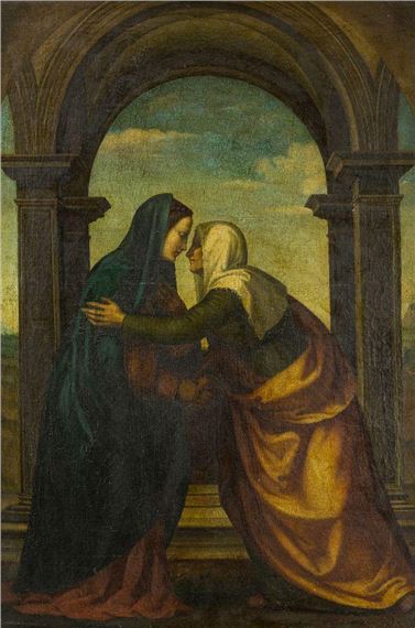 Visitation by Mariotto Albertinelli