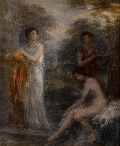 Female Bathers by Henri Fantin-Latour