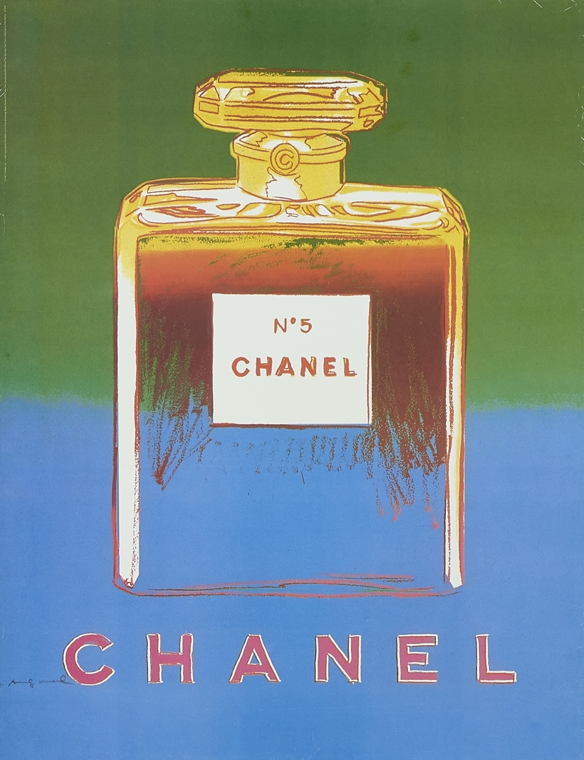 Andy Warhol - Andy Warhol Chanel N5 Original Posters (Complete Set of 4)  for Sale