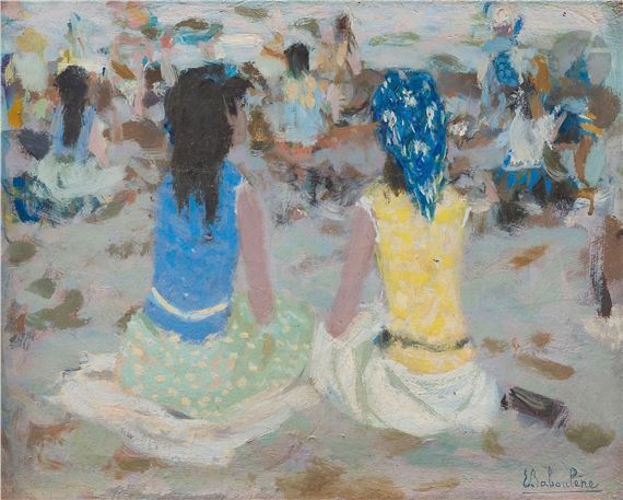 Eugène Baboulène | Venise et port méditerranéen