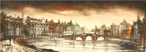 The City Bridge by Ron Folland