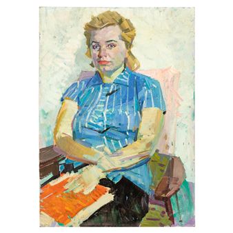 Ritratto della moglie - Vadim Ivanovich Odajnik