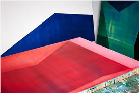 Artist Karin Schaefer Blends Divine Order and Queer Joy with Hard-Edged Geometry