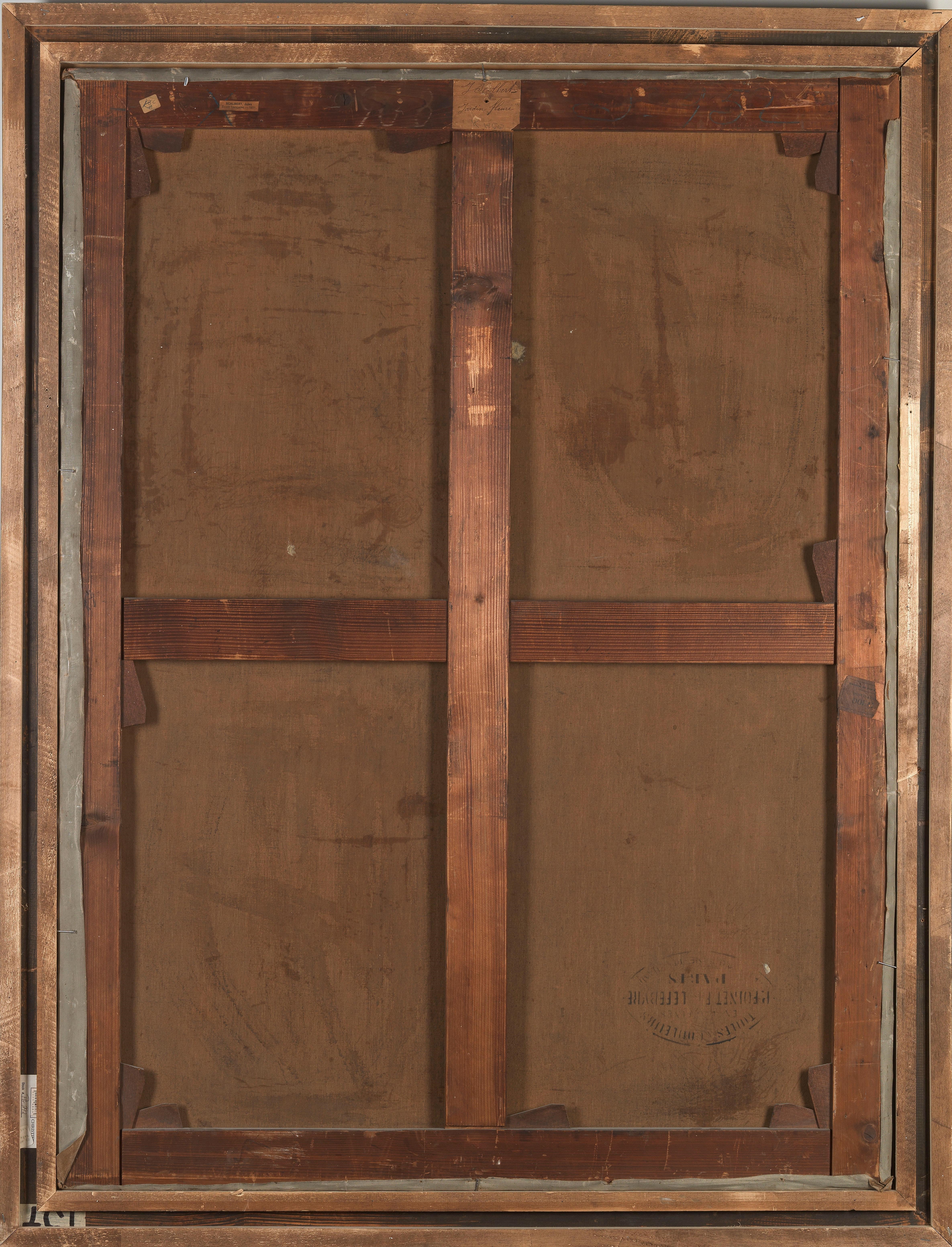 Artwork by Jules Scalbert, Provenance:, Made of oil on canvas