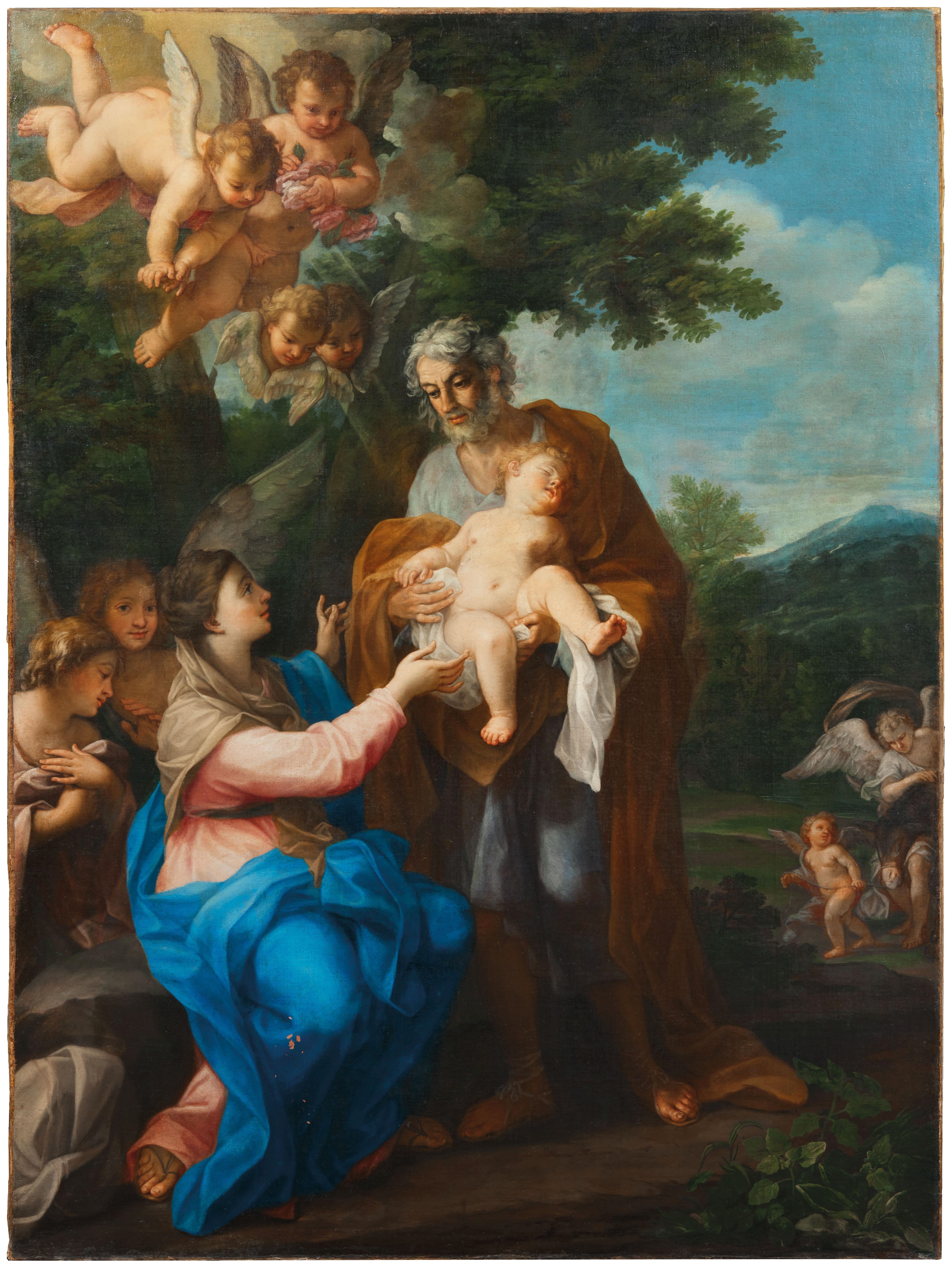 Artwork by Giovanni Odazzi, (Rome 1663–1731), Made of oil on canvas