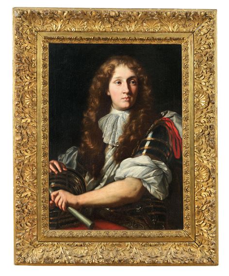 Roman School, 17th Century | Portrait of a military commander in armor ...