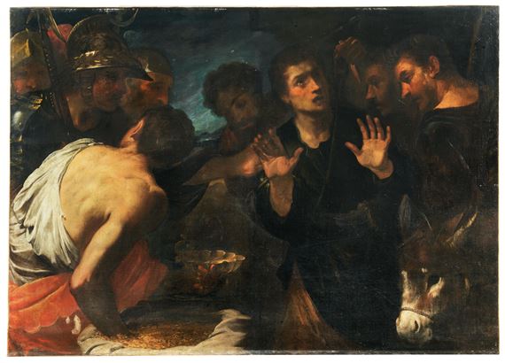 and worked for the rest of his brief career in Rome by Luca Saltarello, 1610