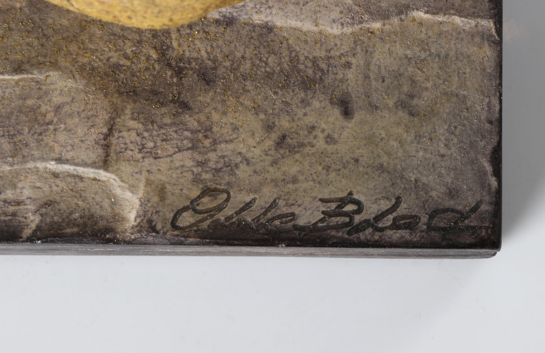 Artwork by Olle Blad, Äpple, Made of Casting and bronze