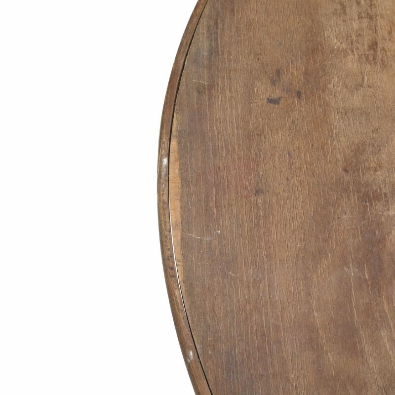 Artwork by Viggo Jørgensen, A stained dining suite, Made of beech and white-lacqueured wood