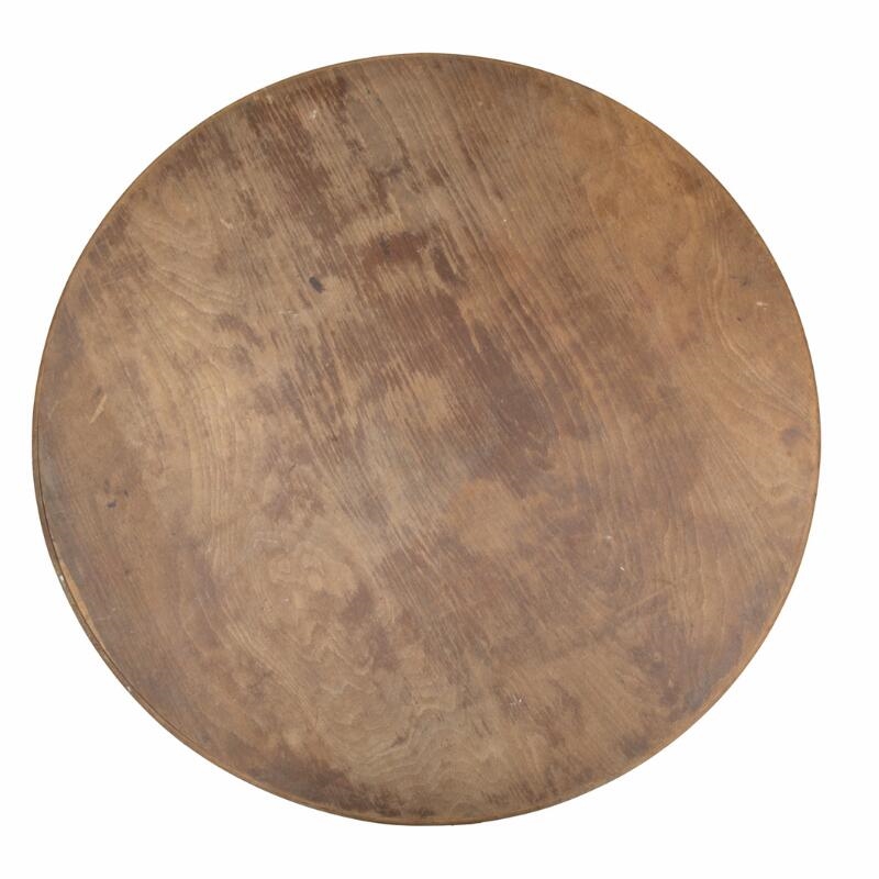 Artwork by Viggo Jørgensen, A stained dining suite, Made of beech and white-lacqueured wood