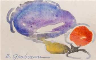 Composition watercolour/paper - Boleslaw Grabczan