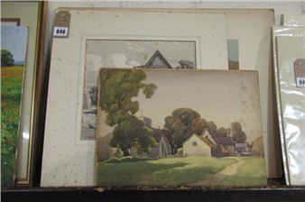 QUANTITY OF G COOPER WATERCOLOURS - G. Cooper