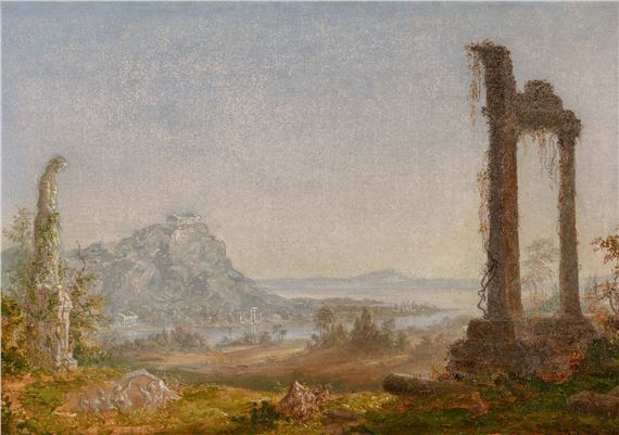 A View of a Classical Landscape with Ruins