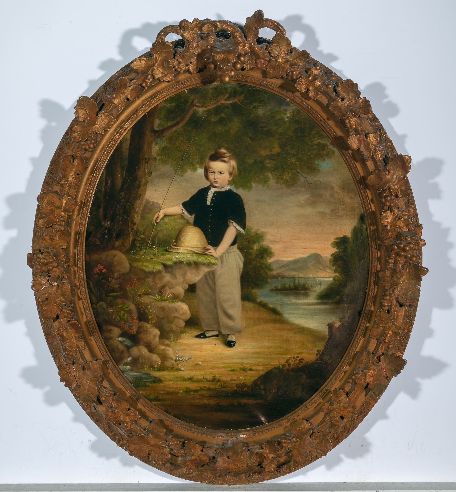 American School, 18th Century | The Little Angler | MutualArt